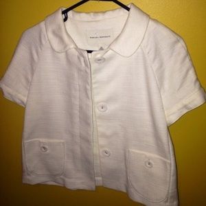 Short sleeve blazer jacket